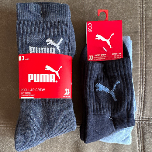 Paar puma damen - 6, crew-socken