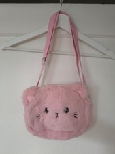 Umhängetasche Handtasche rosa Katze