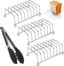 Edelstahl Toastständer 8 x