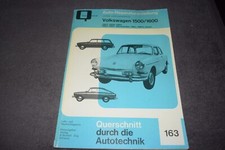 Reparaturanleitung Reparaturhandbuch Volkswagen Typ 3 1500/1600 erstklassig