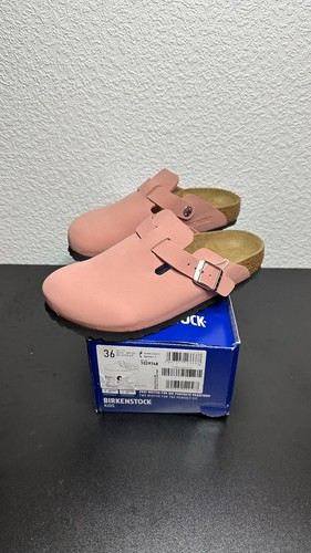 Birkenstock boston pink - birkenstock, clay