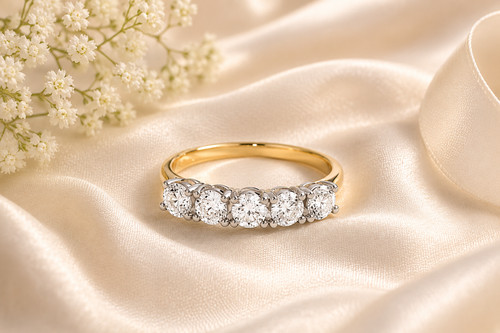 Eleganter jubiläumsring mit - eleganter,