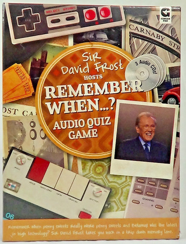 Remember when audio quiz spiel - remember,