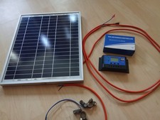 20 W Solaranlage Komplettset