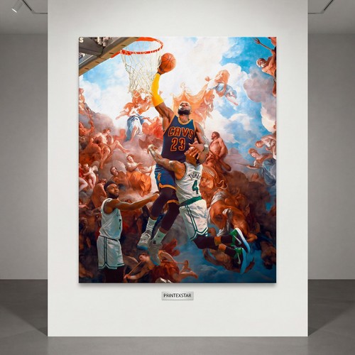 Pop art graffiti nba high - as,