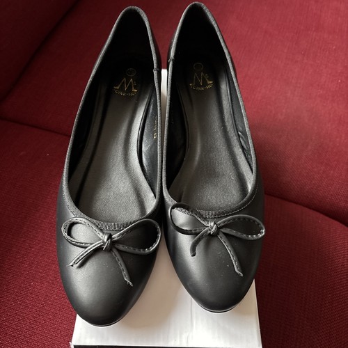 Ballerina schwarz leder - ballerina,, gr