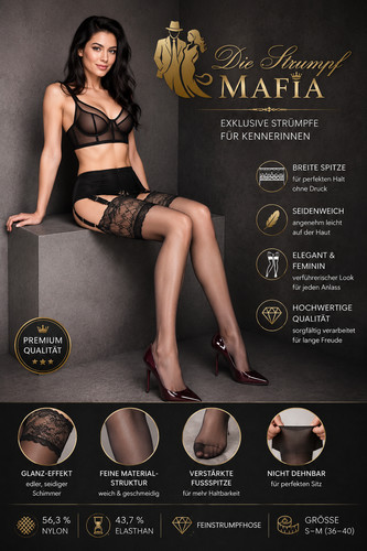 Straps strümpfe mit breiter - mit,