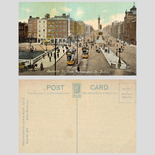 Alte postkarte sackville - -,