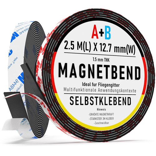 Magnetband selbstklebend - a+b,