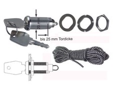 Notentriegelungsschloss Notentriegelung f Hörmann Liftmaster Antrieb Kipptor Tor