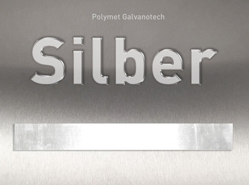 Silberblech x 150 mm - x,