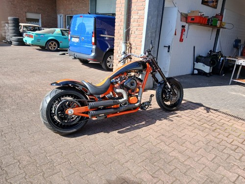 Custam bike harley davidson - bike,