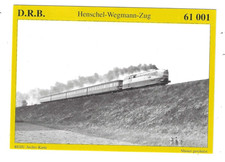AK, EISENBAHN, HENSCHEL WEGMANN ZUG, ca. 1980, LOK 61 001