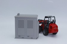 Transformator Strom Haus Gebäude 1:32  Spur 1 Trafohaus NEU