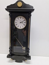 Antik Optik Wanduhr Pendeluhr mit Pendel FUNKTION GETESTET#5