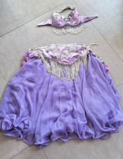 Bauchtanz Kostüm in Silber