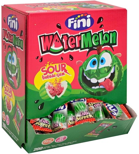 Fini watermelon sour bubble - watermelon,