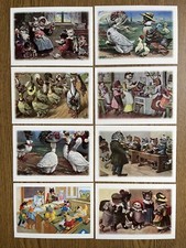 Katzen Postkarten angezogene