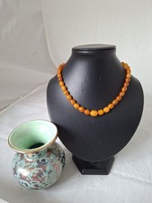 Antike Bernsteinkette Art Deco