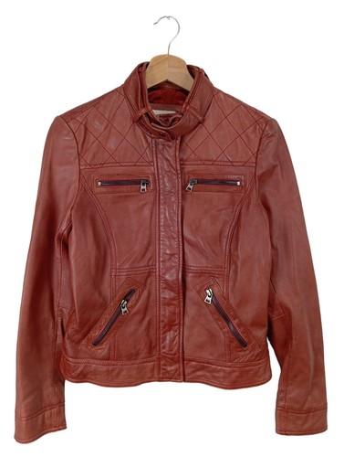 Esprit lederjacke damen - lederjacke, jacke