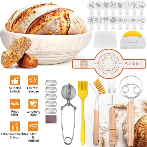 Teilig gärkorb brot set - 12-teilig,