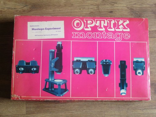 Optik montage experiment - montage,