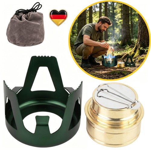 Tragbarer spirituskocher für - tragbarer,