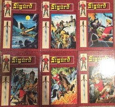 SIGURD Comic 1–6 | Hethke Verlag | Hardcover Sonderbände | Komplett |Top Zustand