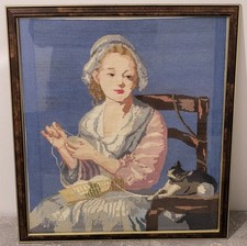 Leinwandbild DIE FRAU MIT DEN