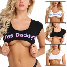 Damen Sexy No Bra Club