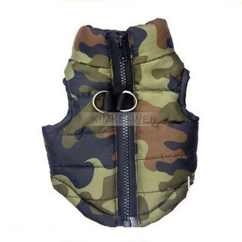 Camouflage design hundejacke - camouflage,