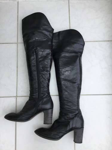 Designer overknee leder - overknee,