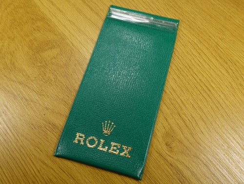 Original rolex service - original,