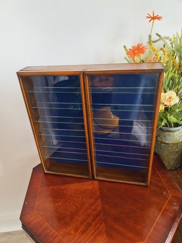 Antike holz vitrine - holz,