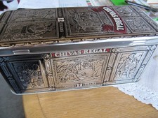 alte  Metall Dose,  chivas regal, Wwiskydose, leer! Sammlerdose