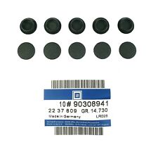 10x Originale Opel Abdeckkappen Anthrazit Vectra, Astra, Kadett - 90308941