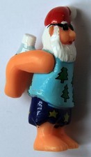 Figur: Flasche hinter Rücken