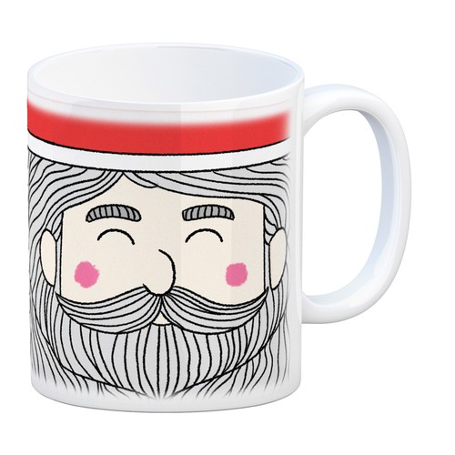 Santa claus kaffeebecher mit - santa,