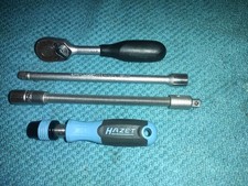 HAZET 863 P Umschaltknarre + 810 BHK Bithalter + 870 868 Verlängerung flexibel 