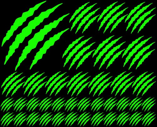 19x monster kralle - 19x,