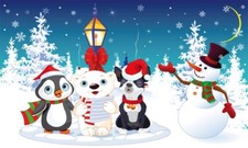 Fahne Flagge Winterzeit