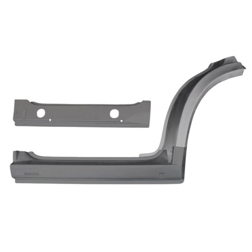 Einstiegblech set kniestück - einstiegblech,