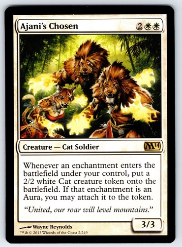 Ajani chosen m14 2 - chosen, magic