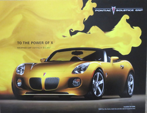 2006 pontiac solstice gxp usa - pontiac,