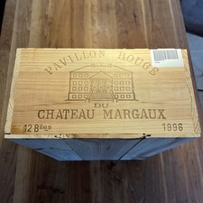 Chateau Margaux 1996, leere