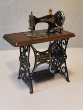 Nähmaschine Bodo Hennig Puppenstube Puppenhaus 1:12