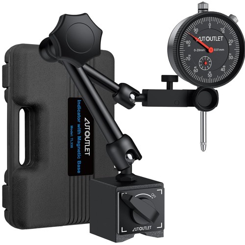 Messuhr 20mm magnetstativ - 0-20mm,