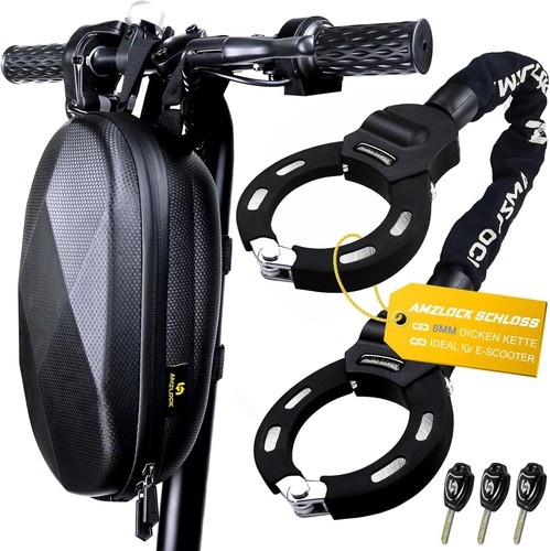 Scooter schloss tasche 8mm - e, +