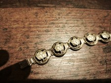 Wunderschönes Vintage-Armbandaus echtem 835er Silber