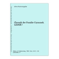 Chronik der Familie Czymmek
